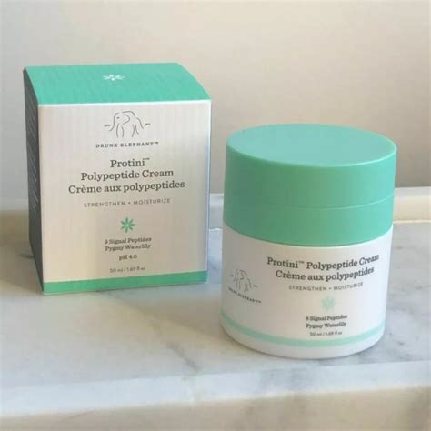 Drunk Elephant Protini Polypeptide Cream Protein Face Moisturizer 50 ...