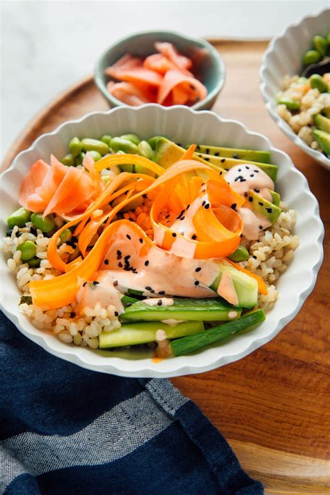 Vegetarian Sushi Bowls Recipe - Cookie and Kate