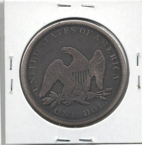 United States: 1843 Seated Liberty Dollar VG - London Coin Centre Inc.