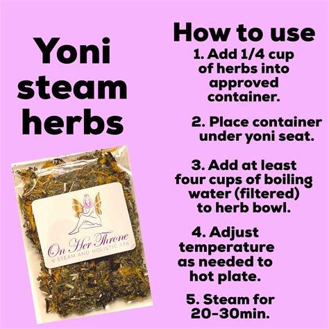 How To Make A Yoni Steam Herbs at Mark Cox blog