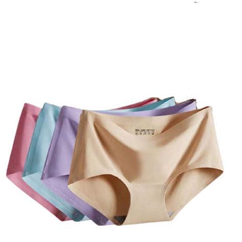 Buy SHAPERX Women’s Seamless Panty No Visible Panty Lines Bikini Brief ...