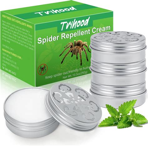 Amazon.com: 4 Pack Peppermint Oil Spider Repellent Indoor - Powerful ...