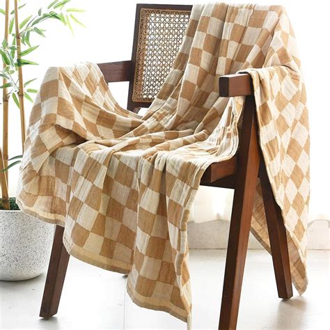 Amazon.com: Folkulture Throw Blanket for Couch 50" x 60" |100% Recycled ...