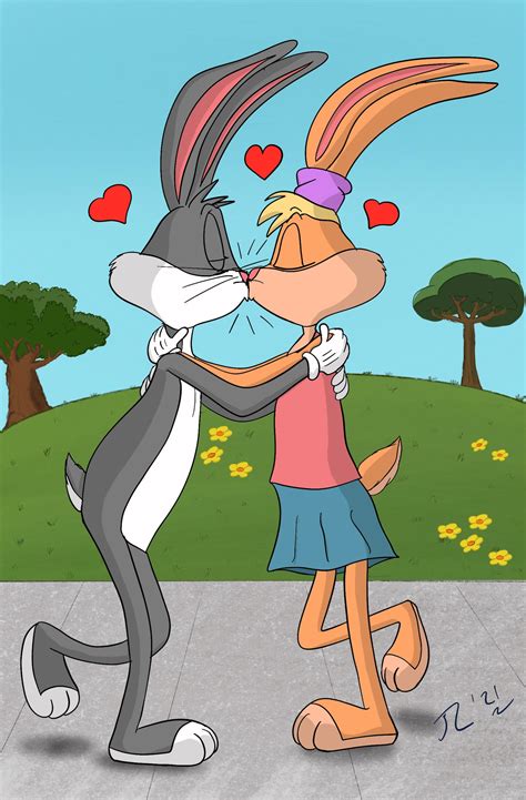 Lola Bunny Kiss Bugs Bunny at Amy Beasley blog