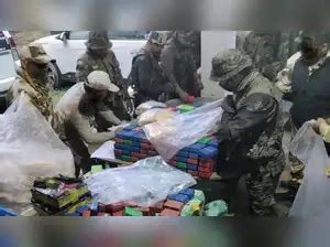 assam rifles: In a biggest ever drug haul, Assam Rifles and Manipur ...