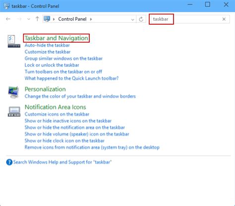 Image result for Taskbar Menu Bar