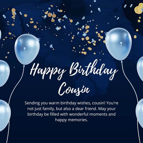 Best Happy Birthday Wishes for Cousin, Also get birthday wishes with ...