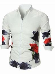 Image result for Flower Print Shirts for Men