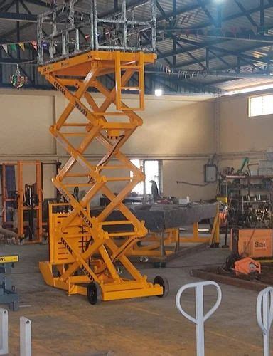 Scissor Lift - Hydraulic Movable Scissor Lifts Service Provider from ...