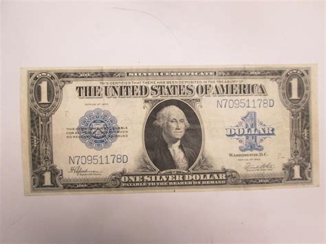 1923 US $1 SILVER CERTIFICATE LARGE SIZE NOTE | #1992994419