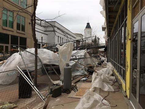 Two injured in scaffolding collapse at The Gateway – Deseret News