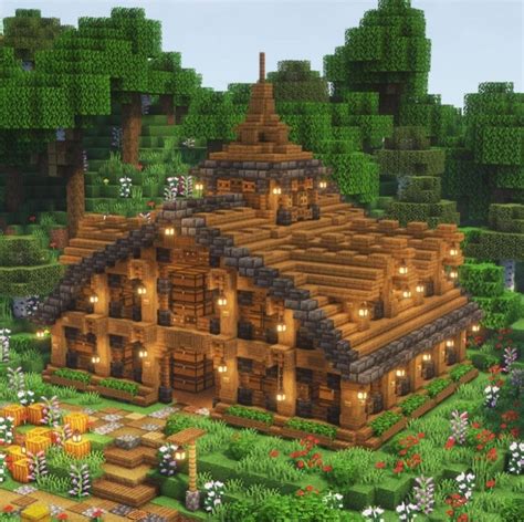 Image result for Minecraft Medieval Barn Tutorial