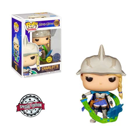 Charlotte Black Clover [Exclusivo Glows in the Dark] - 1155 — Tienda ...