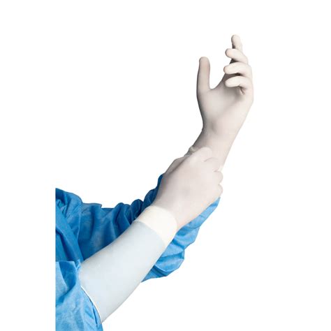 Elbow Length Gynaecology Latex Surgical Gloves Sterile Powder Free