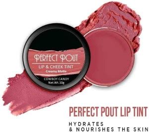 Emijun Lip Tint & Cheek Tint For Lips, Eyelids & Cheeks, Matte Finish ...