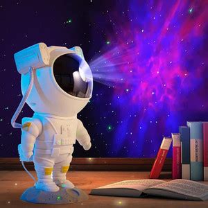 Shinify Galaxy Astronaut Space Star Projector Light Nebula 360 ...