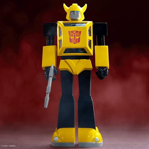 Buy Super7 Transformers: Bumblebee (Full Color) Super Cyborg Figure ...