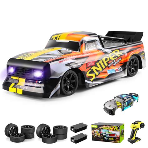 4DRC Rc Car, 2.4Ghz High Speed RC Drift Car, 4WD Drifting Racing Remote Control Monster Truck 30 ...