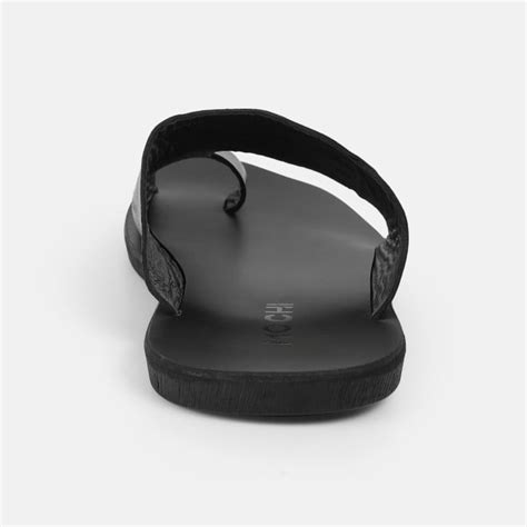 Buy Mochi Men Black Casual Slippers Online | SKU: 16-1214-11-40 – Mochi ...