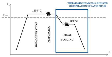 Up-Scaling of Thermomechanically Induced Laves Phase Precipitation in ...