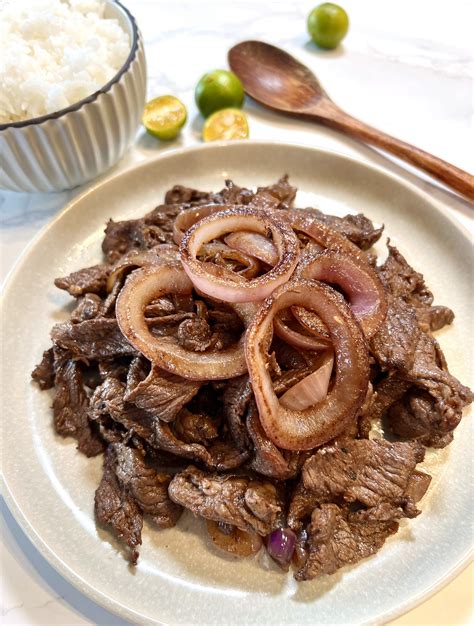 Bistek (Filipino Beef Steak) | Iankewks