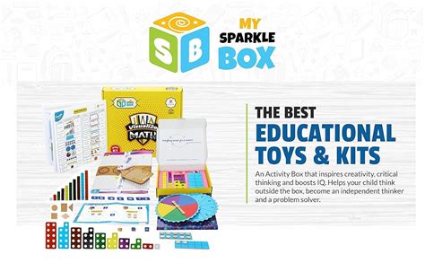 Buy SparkleBox Math Class 3 Kit, Gift for Kids 7-10 Yrs with 17 Fun ...