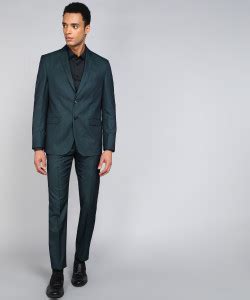 VAN HEUSEN two piece suit Textured Men Suit - Buy VAN HEUSEN two piece ...