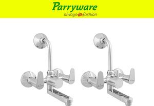 Parryware Uno Wall Mixer 2 in 1 with Overhead Shower Provision set of 2 ...