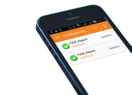 Field Reporting software for mobile based field verification ...