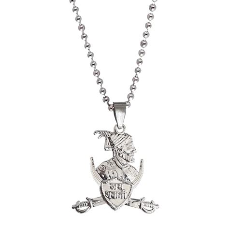 RICH AND FAMOUS Chatrapati Shivaji Maharaj Pendant for Men & Women ...
