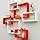 Santosha Decor MDF Wood Wall Decoration Shelf Rack,Painted Finish (Set ...