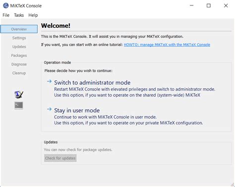 MiKTeX Console Install 的图像结果