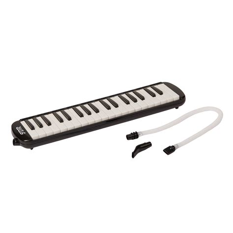 JDR 32 Keys Melodica with Numbered Keys for Beginners (Black ...
