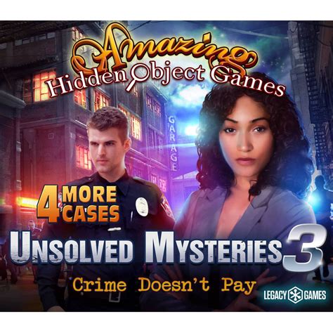 Buy Unsolved Mysteries 3 5 Pack Amazing Hidden Object Games Online at ...