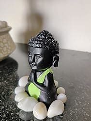 Buy JaipurCrafts Child Monk Showpiece - 10.5 cm (Polyresin, Multicolor ...