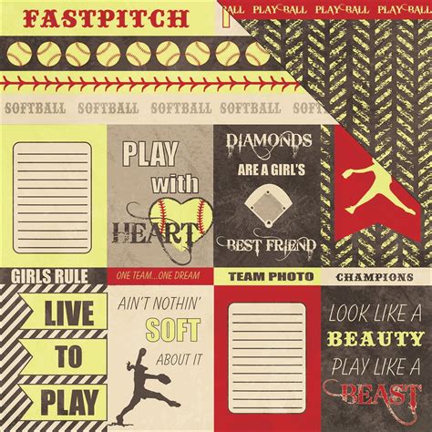 Moxxie Fastpitch Double, Sided Cardstock, 25 Sheets, 12" by 12 ...