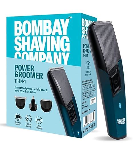 Bombay Shaving Company 11 In 1 Trimmer Men|All In One Full Body Trimmer ...