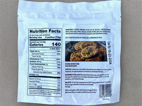 Trader Joe's Breaded Chicken Patties at Kathleen Campion blog