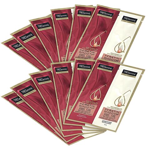 TRESemmé TRESemme Keratin Smooth Shampoo & Conditioner Sachet India | Ubuy