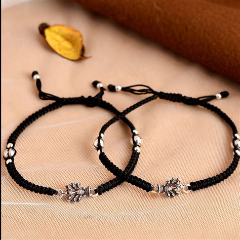 Mahe silver anklet – Meera Jaipur