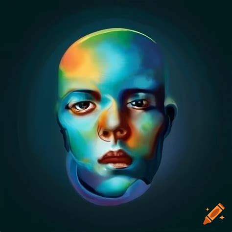 Digital illustration of the internet