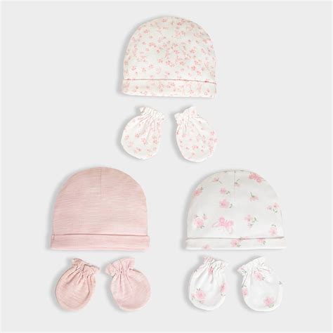 Mi Arcus - Buddy Blossom Cap & Mitten Set Pack of 2 - CAP & MITTEN