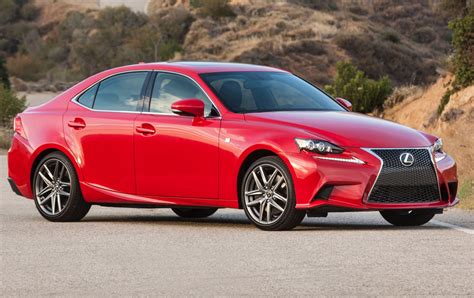 2016 Lexus IS Sports Three Engine Options Including Turbo Four