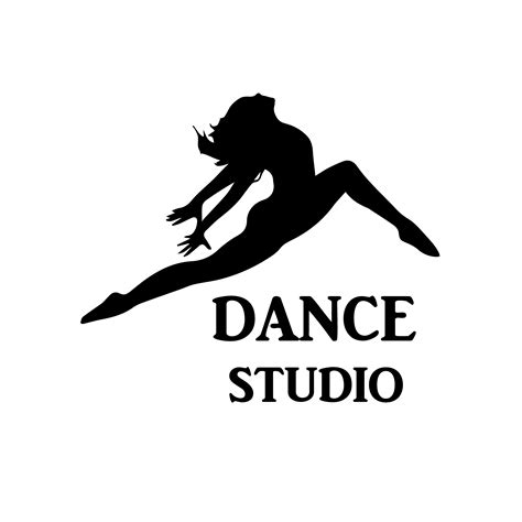 dance studio, emblem, vector #Ad , #Ad, #emblem#studio#dance#illustration | Dance logo, Logo ... - logo ideas for dance studio