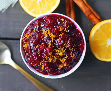 Fresh Cranberry Orange Sauce – Modern Honey