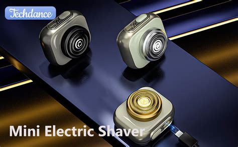 Mini Portable Electric Shaver for Men, Pocket Shaving Machine, Beard ...