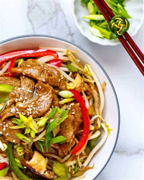 Chinese Beef Chop Suey