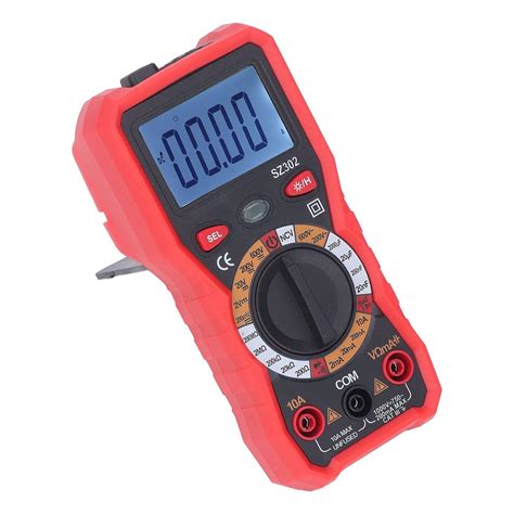 Automatic Multimeter, LED Indicator Handheld Digital Multimeter ...