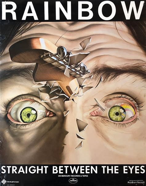 vintageaffischer - RAINBOW – PROMO: STRAIGHT BETWEEN THE EYES