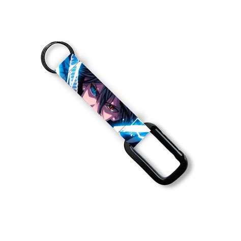 ISEE 360® Anime Sasuke Hero Lanyard Keychain For Bikes Car Riders Hook ...